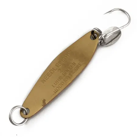 Luhr Jensen Needlefish 2 Lusikka, Fire Tiger/Kulta, 3g, Uistelu, #12329