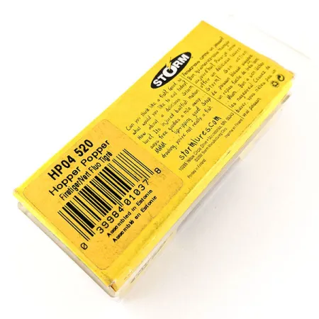 Storm Hopper Popper Pintaviehe, Fire Tiger, 2g, #HP04 520