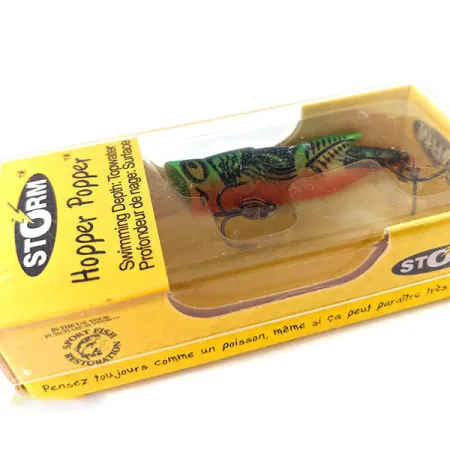 Storm Hopper Popper Pintaviehe, Fire Tiger, 2g, #HP04 520