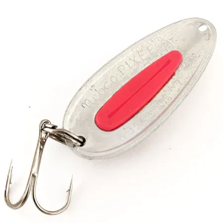 Nebco Pixee UV Lusikka, Vasaroitu Nikkeli/Punainen, 24g, UV, #12362