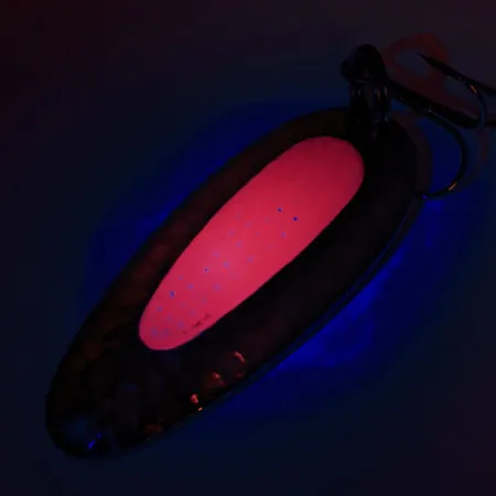 Nebco Pixee UV Lusikka, Vasaroitu Nikkeli/Punainen, 24g, UV, #12362