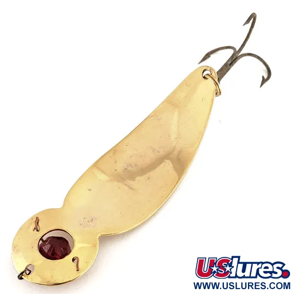 Lucky Strike One Eye Wiggler Lusikka, Kulta/Punainen, 25g, Helmi, #12385