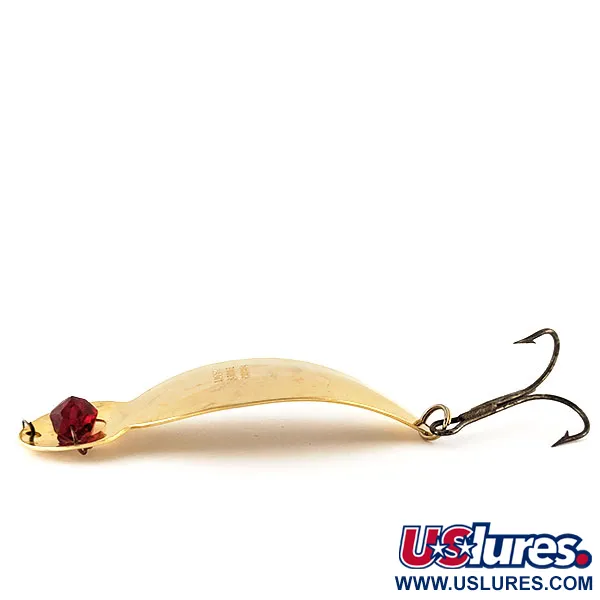 Lucky Strike One Eye Wiggler Lusikka, Kulta/Punainen, 25g, Helmi, #12385