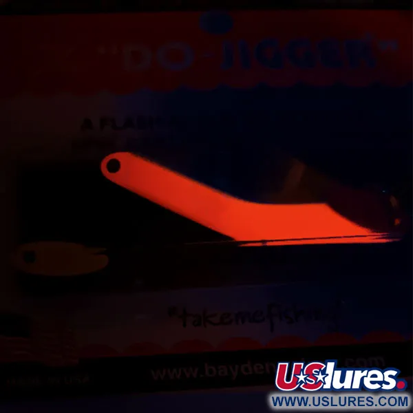 Bay de Noc Do-Jigger #3 UV, 9g, nikkeli/oranssi UV, pystypilkki #20107