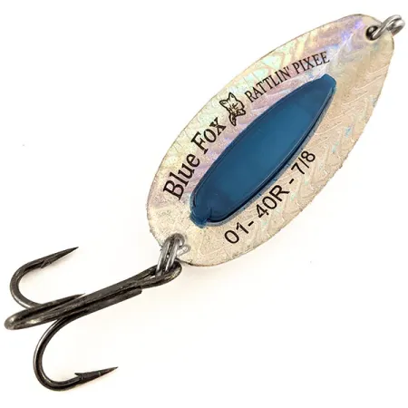 Blue Fox Rattlin Pixee Lusikka, Rainbow Herring / Blue, 24g, #12405