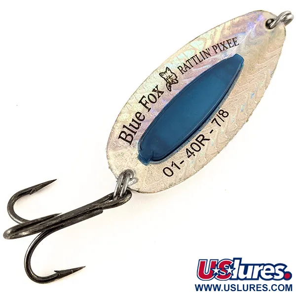 Blue Fox Rattlin Pixee Lusikka, Rainbow Herring / Blue, 24g, #12405