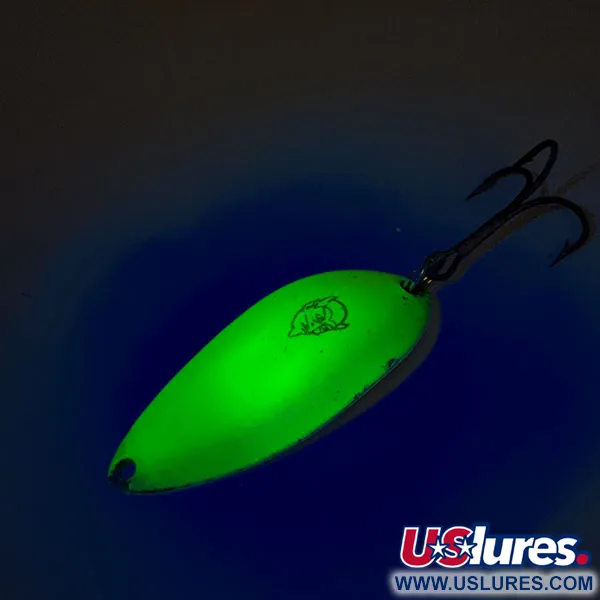 Dardevle Devle Dog 5400 UV Lusikka, Keltainen/Vihreä/Nikkeli, 14g, #12409