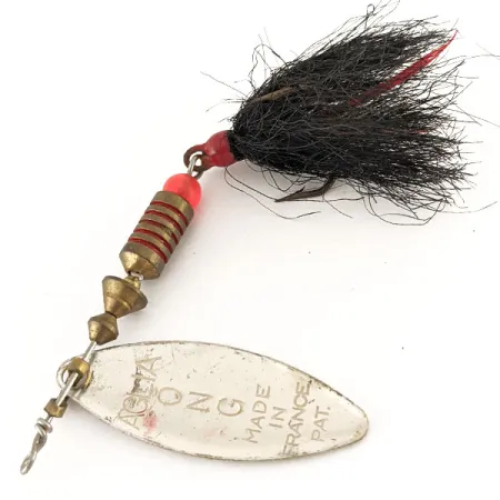 Mepps Aglia Long 2 Dressed Lippa, Hopea, 7,3g, Pajulehti, #12416