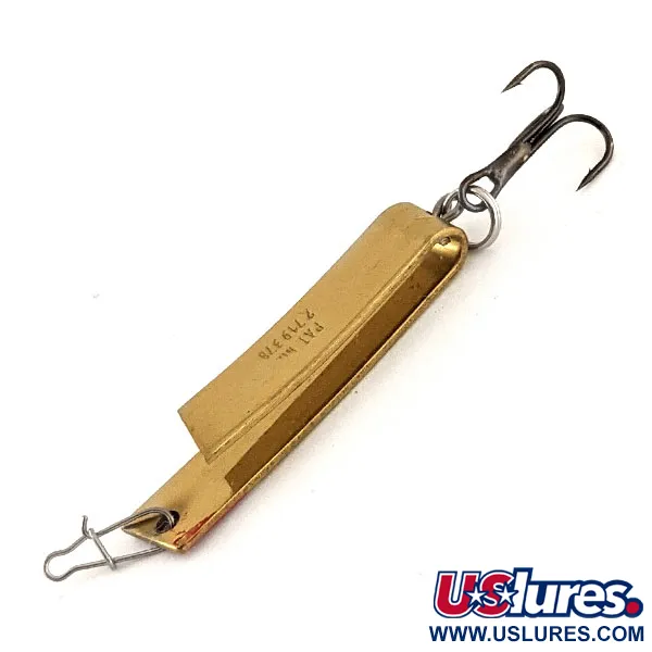 South Bend Super-Duper 503 Lusikka, Kulta/Punainen, 4,3g, Vintage, #12420