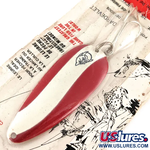 Eppinger Dardevle Dardevlet Lusikka, Puna/Valko/Nikkeli, 21g, #12437