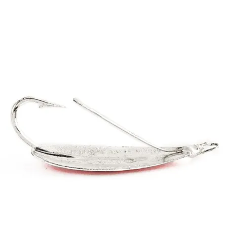 Johnson Weedless Silver Minnow UV Lusikka, Hopea/Oranssi, 12g, #12487