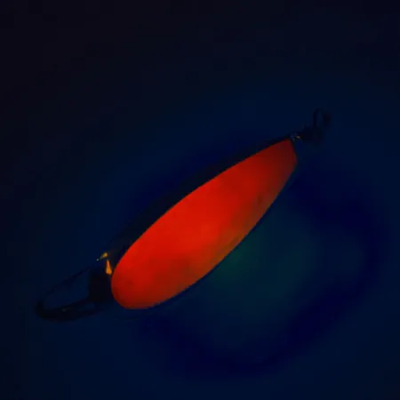 Johnson Weedless Silver Minnow UV Lusikka, Hopea/Oranssi, 12g, #12487