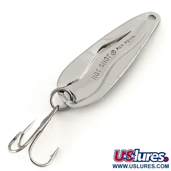 Luhr Jensen Hot Shot Lusikka, Nikkeli, 9g, Vintage, #12498