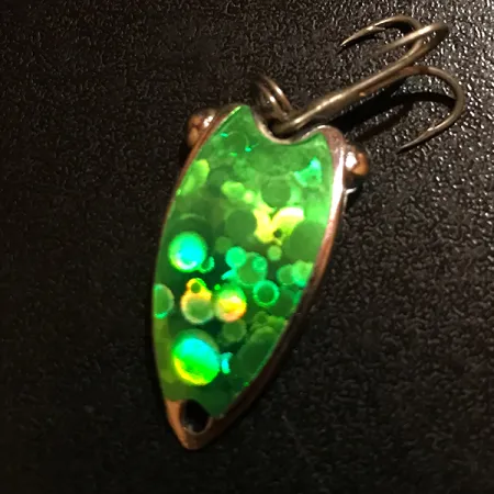 Fish Itt First Double Dancer Blade Bait, Vihreä/Nikkeli, 7g, UV, #12500