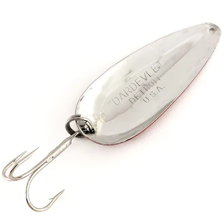 Dardevle Dardevlet Lusikka, Red/White/Nickel, 21g, Pitkäheittoinen, #12511