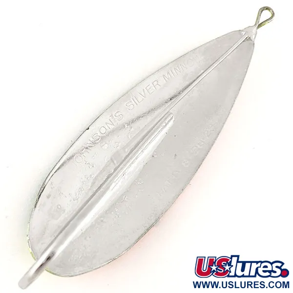 Johnson Weedless Silver Minnow UV Lusikka, Fire Tiger, 28g, UV, #12517
