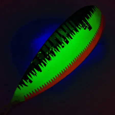 Johnson Weedless Silver Minnow UV Lusikka, Fire Tiger, 28g, UV, #12517