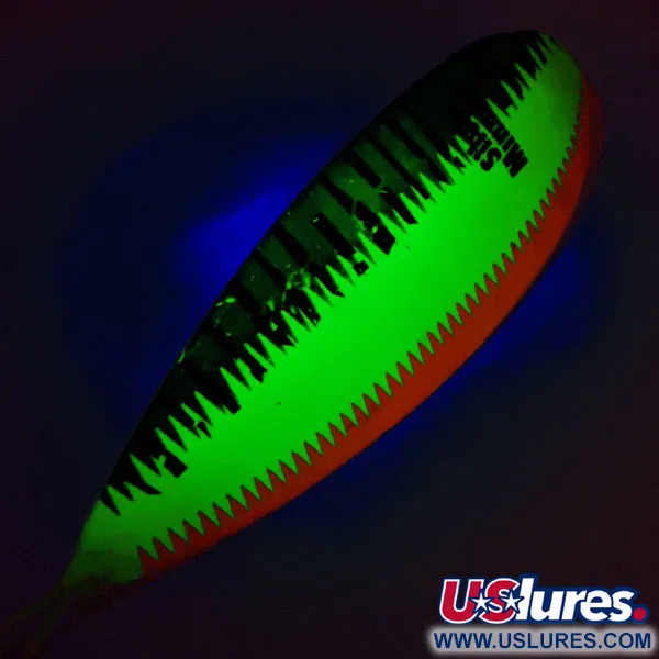 Johnson Weedless Silver Minnow UV Lusikka, Fire Tiger, 28g, UV, #12517