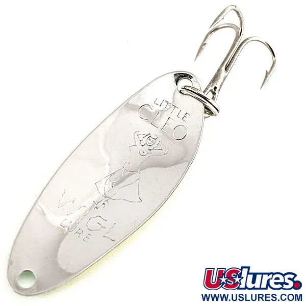 Little Cleo (Hula Girl) Lusikkauistin UV, Keltainen / Vihreä, 4g, #12518