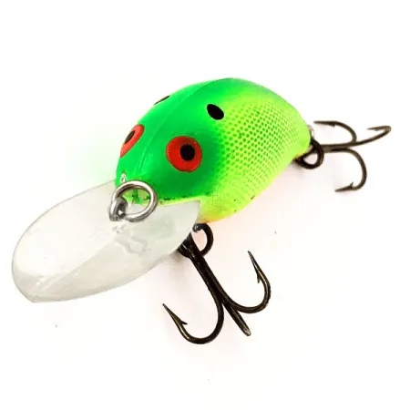 Bomber model 7A baby striper Vaappu, Chartreuse, 14g, UV, #12520