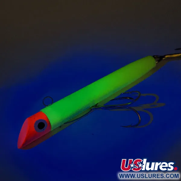 Sea Striker Got-Cha G100 UV Jig, Chartreuse/Punainen, 28g, UV, #12563