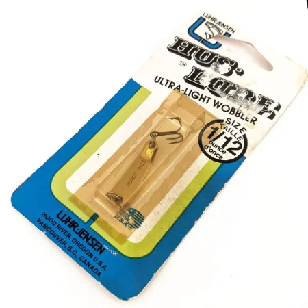 Luhr Jensen Hus-lure Lusikka, Red / Nickel / Gold, 2g, Ultra-Light, #12681