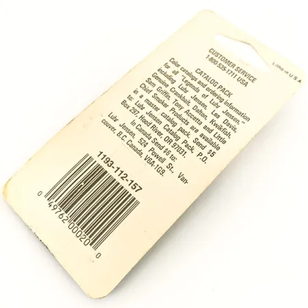 Luhr Jensen Hus-lure Lusikka, Red / Nickel / Gold, 2g, Ultra-Light, #12681