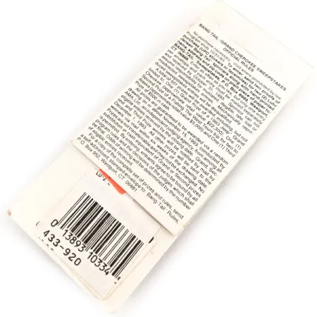 Luhr Jensen Bang Tail Lippa, Nikkeli/V.punainen, 1,8g, #12682