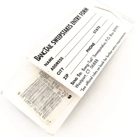 Luhr Jensen Bang Tail Lippauistin, Keltainen, 1.8g, Höyhen, #12684