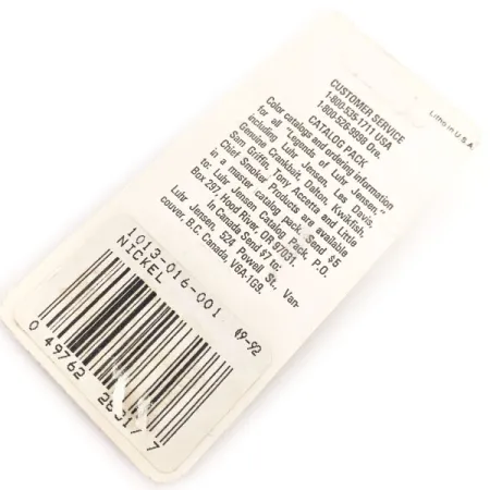 Luhr Jensen Lil' Kroc (Krocodile Stubby) Lusikka, Nikkeli, 4,5g, #12685