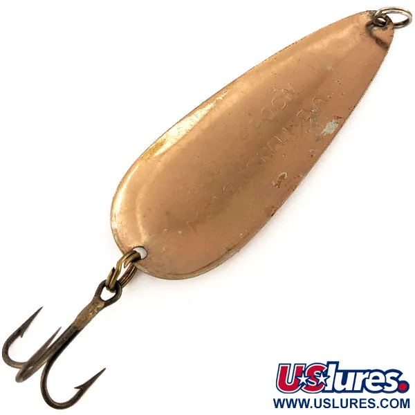 Nebco Aqua Spoon Lusikkauistin, Hammered Copper / Red, 17g, USA, #12692