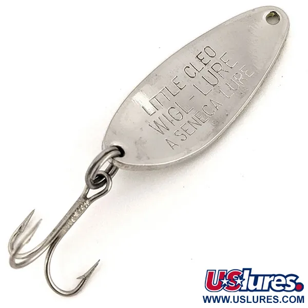 Little Cleo Seneca Glow Lusikka, White/Nickel/Green, 7g, Glow, #12745