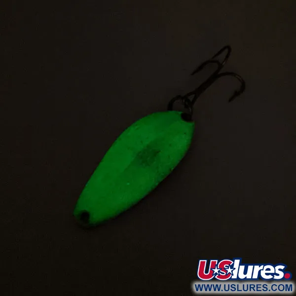 Little Cleo Seneca Glow Lusikka, White/Nickel/Green, 7g, Glow, #12745