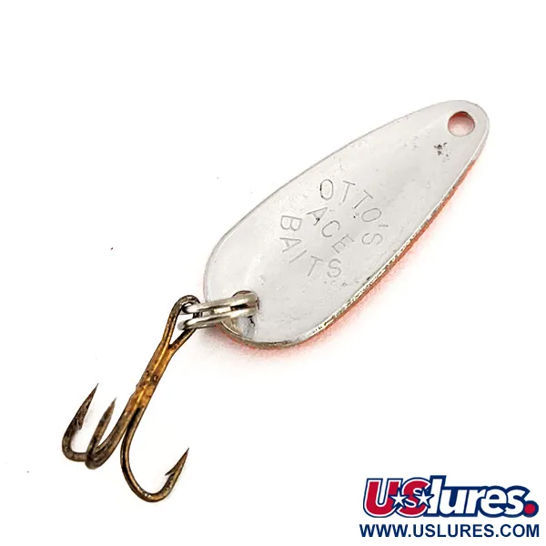 Otto's Ace UV Lusikkauistin, Silver / Orange, 3g, UV-Loiste, #12763