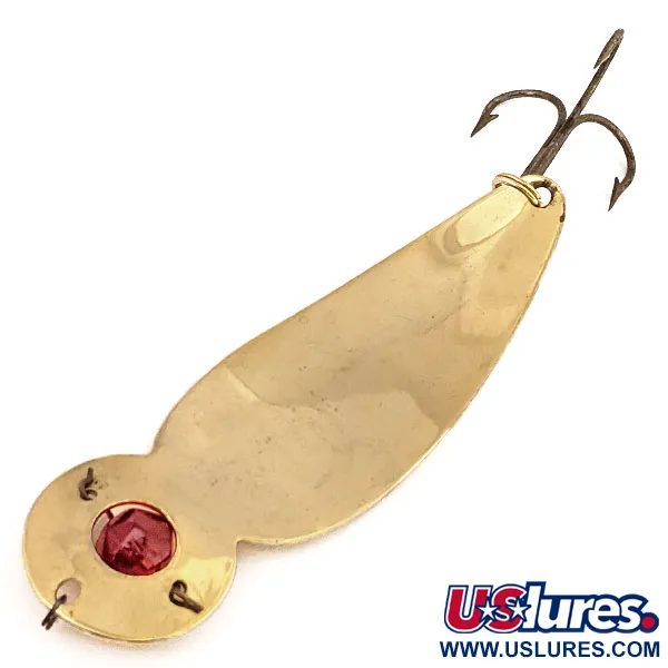 Lucky Strike One Eye Wiggler Lusikka, Kulta/Punainen Silmä, 28g, #12773