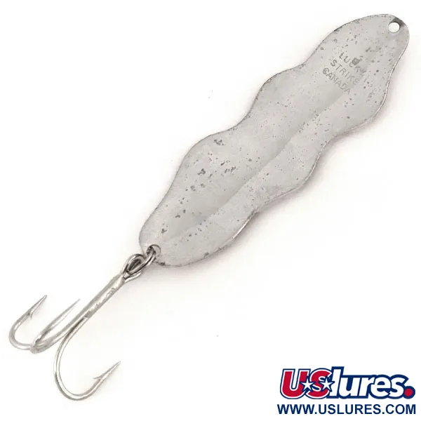 Lucky Strike Serpent Wobbler Lusikka, Punainen/Valkoinen/Nikkeli, 18g, #12774