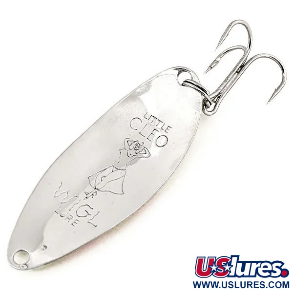 Seneca Little Cleo (Hula Girl) Lusikka, Yellow/Red/Nickel, 5g, #12783