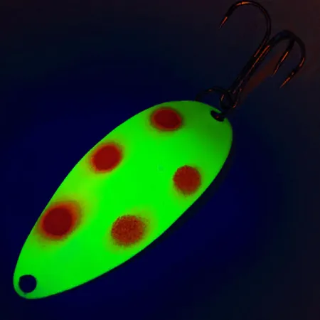 Seneca Little Cleo (Hula Girl) Lusikka, Yellow/Red/Nickel, 5g, #12783