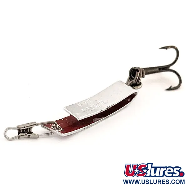 South Bend Super-Duper 500 Lusikka, Nikkeli/Punainen, 1,4g, U-malli, #12792