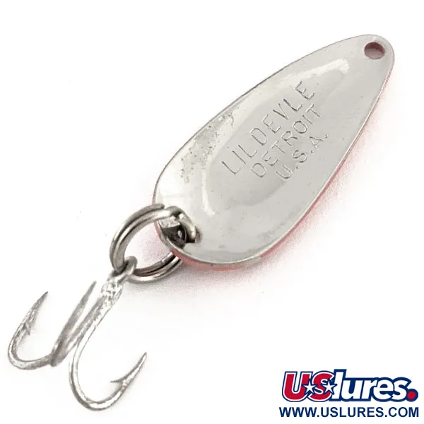 Eppinger Dardevle Lildevle UV Lusikka, Puna/Musta/Nikkeli, 3.4g, #12820