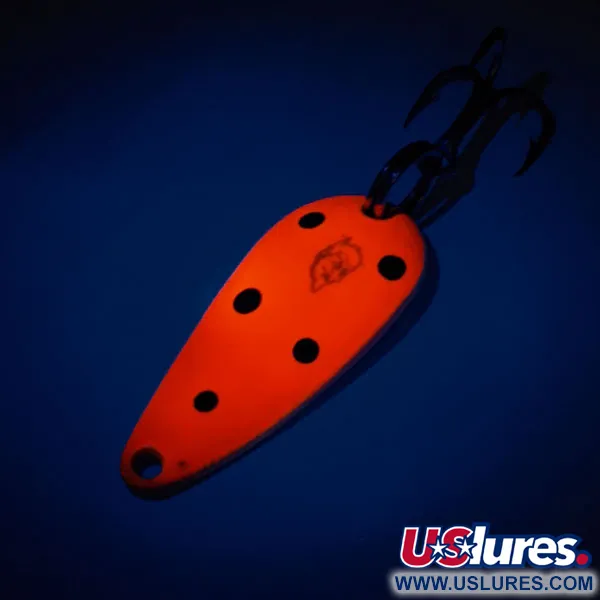 Eppinger Dardevle Lildevle UV Lusikka, Puna/Musta/Nikkeli, 3.4g, #12820