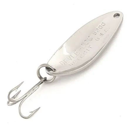 Dardevle Devle Dog 5200 Lusikka, Nikkeli, 7g, Vintage, #12822