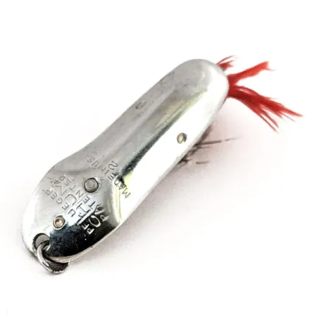 Pflueger Chum Spoon Lusikka, Nikkeli, 8g, ruohosuojattu, #12864