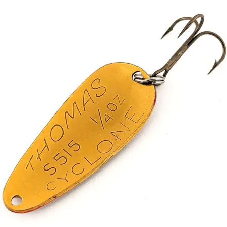 Thomas Cyclone Lusikkauistin, Oranssi Kulta, 7g, Suomukuvio, #12881