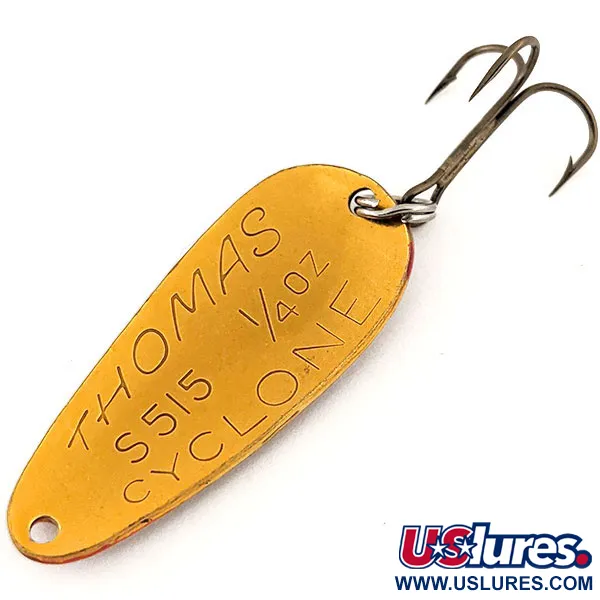 Thomas Cyclone Lusikkauistin, Oranssi Kulta, 7g, Suomukuvio, #12881