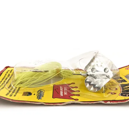 Strike King Buzzbait Buzz King, Nickel/Chartreuse, 5,3g, 3-lapainen, #12891