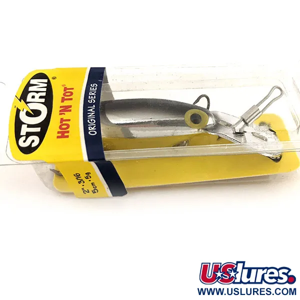 Storm Original Hot'N Tot Vaappu, Musta / Hopea, 6,5g, Metallilevy, #12897