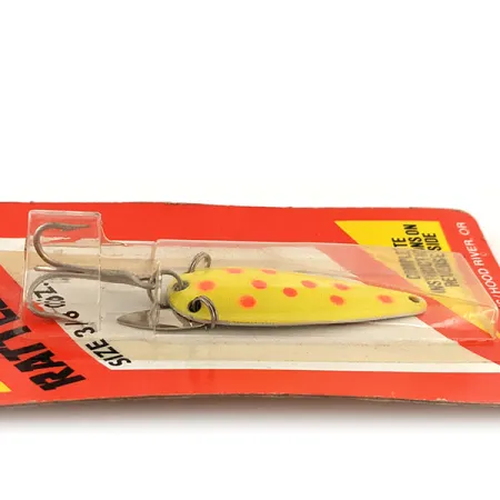 Luhr Jensen Rattlesnake Lusikka, Kelta/Oranssi, 12g, Sonic Blade, #12900