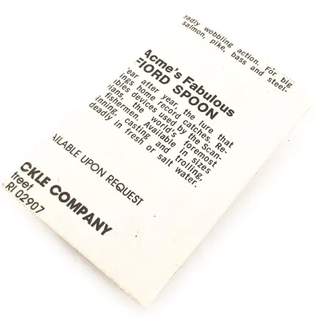 Acme Phoebe Lusikka, Hopea, 4g, Vaappuva uinti, #12903