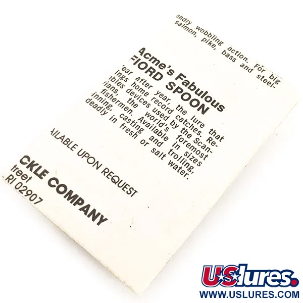 Acme Phoebe Lusikka, Hopea, 4g, Vaappuva uinti, #12903